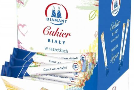 Diamant Cukier W Saszetkach 1kg Biały 5x200g