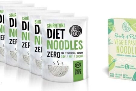 Diet-Food Zestaw Makaron Konjac Noodle + Palma Noodle 6 x 200g + 225g