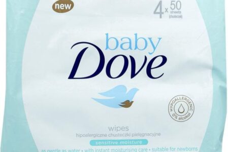 Dove Baby Chusteczki Sensitive 4X50Szt