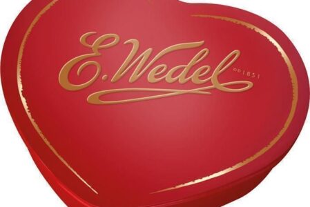 E Wedel Bombonierka Serce 300G