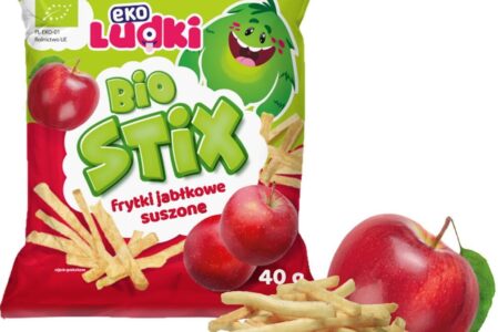 Eko Ludki Frytki Jabłkowe Suszone Bio 40g