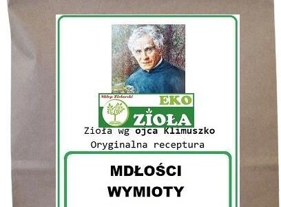 Eko-Zioła Mdłości i Wymioty – Mieszanka ziół wg Klimuszko 550g