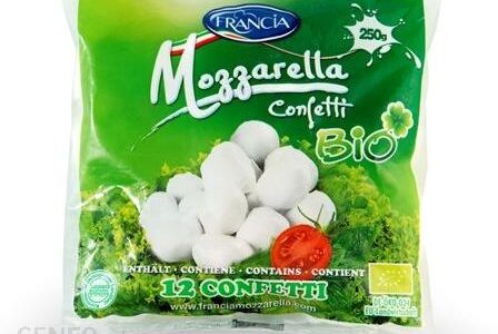 Francia mozzarella 12 małych kulek BIO 250g