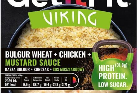 Get It Fit Viking Bulgur + kurczak + sos musztardowy 420g