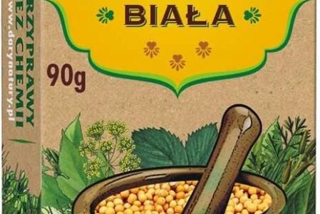 Gorczyca biała 90g Przyprawy bez chemii, Dary Natu