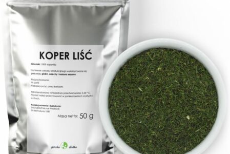 Gorzkoislodko Koperek Suszony Liść Kopru 50g