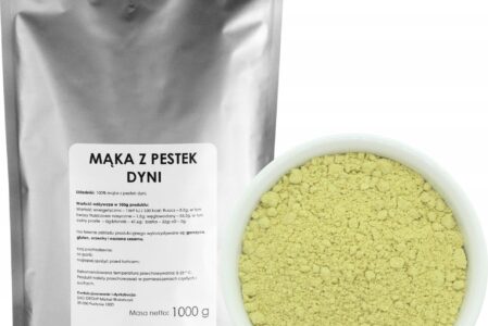 Gorzkoislodko Mąka Dyniowa Mąka Z Pestek Dyni Zdrowa 1kg