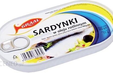 Graal Sardynki w oleju roślinnym 110 g