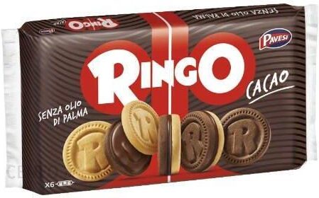 Gran Pavesi Ringo Cacao – Ciastka Z Kremem Czekoladowym 330G