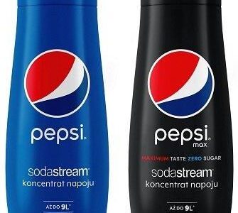 Granitan Sodastream Syrop Pepsi + Pepsi Max