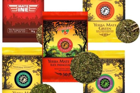 Green Mate Duży Zestaw Próbek Yerba Mate Próbki 5X50g 250g