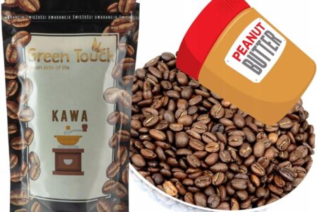 Green Touch Kawa Smakowa Masło Orzechowe Orzechowa 100g