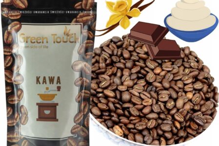 Green Touch Kawa Smakowa Włoskie Wakacje Wanilia Whiskey 100g