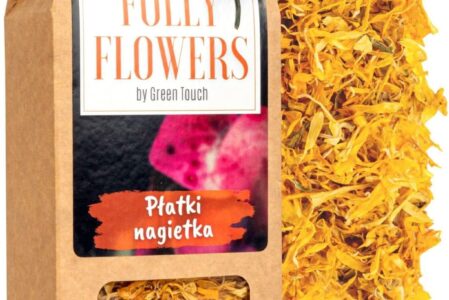 green Touch Nagietek Suszony Płatki Kwiaty Jadalne 10g