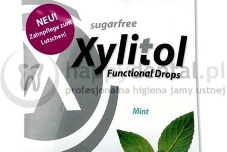Hager And Werken Przeciwpróchnicze cukierki z ksylitolem dla dzieci i dorosłych o smaku miętowym 25szt.