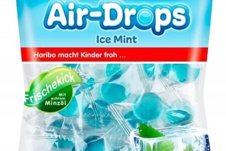 Haribo Air-Drops Ice Mint 100g