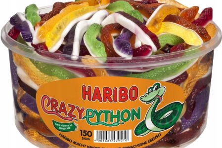 Haribo Crazy Python żelki 150 sztuk 79070