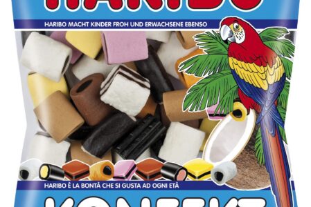 Haribo Konfekt Żelki Owocowo Lukrecjowe 200G