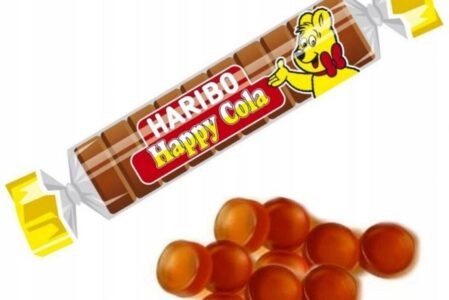 Haribo Roulette Cola 25g Żelki Owocowe Krążki De