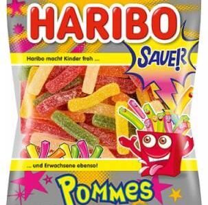 Haribo Sauer Pommes Żelki 200g
