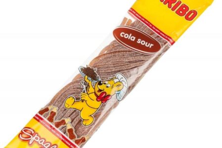 Haribo Spaghetti żelki kwaśne smak Cola 200g