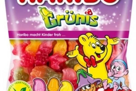 Haribo Żelki Grunis Trole Skrzaty Kolorowe Przekąska Owocowy Smak z Niemiec 200g