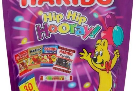 Haribo Żelki Hip Hop Hooray 30 Szt 484g