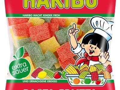 Haribo Żelki Owocowe Ekstra Kwaśne Pasta-Frutta 175G