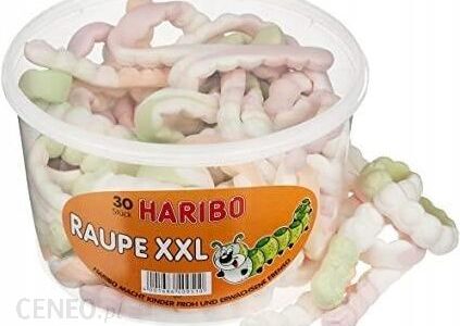 Haribo Żelki Pianki Raupe Xxl Gąsienica 30szt.