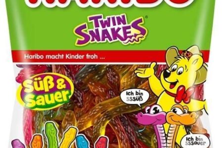 Haribo żelki Twin Snakes 175g