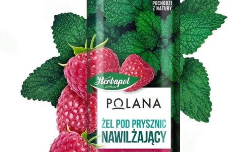 Herbapol Polana Żel pod prysznic nawilżający Malina & Mięta & Melisa 400ml
