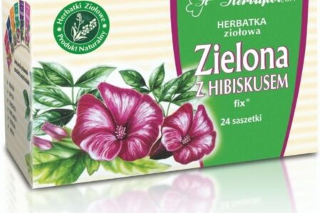 Herbapol Wrocław – Herbatka Ziołowa Zielona Z Kwiatem Hibiskusa, 24 Saszetki