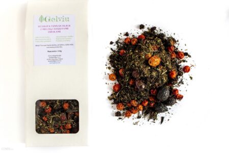 Herbata Yunnan Black melisa suszone owoce 100g