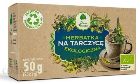 Herbatka na Tarczycę BIO 50g – Dary Natury