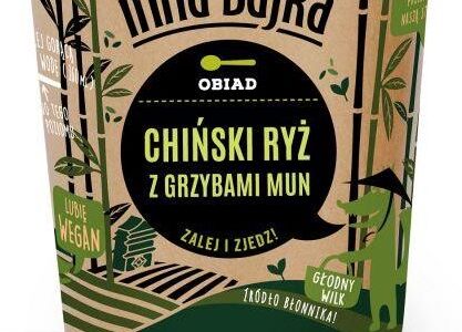 Inna Bajka Chiński Ryż Brązowy Z Grzybami Mun 55g