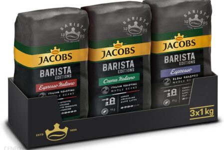 Jacobs 3kg Kawy Ziarnistej Barista – Do Wyboru