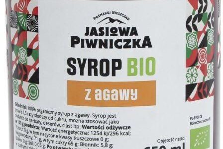 Jasiowa Piwniczka – BIO Syrop z agawy 650ml