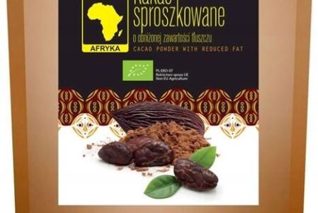 Kakao Sproszkowane Bio 200 g Bio Afryka