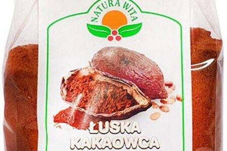 Kakaowiec Łuska Mielona 250g Natura Wita