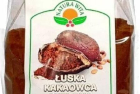 Kakaowiec łuska mielona susz 250g NATURA WITA