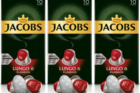 Kapsułki Jacobs Lungo 6 Komp Z NespressoR* 30Szt