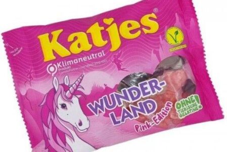 Katjes Fassin Gmbh Katjes Wunder-Land Pink-Edition Żelki 200g