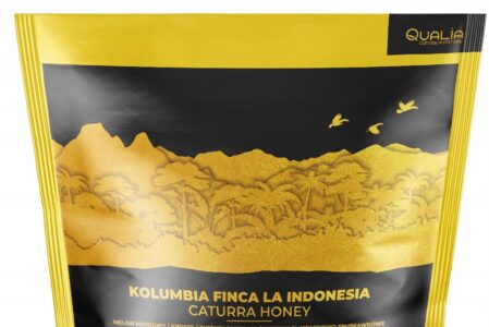 Kawa Qualia Kolumbia Caturra Honey 250g