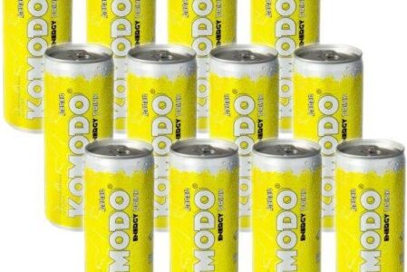 Komodo Napój energetyczny Banan Zestaw 12 x 250ml