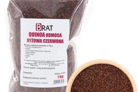 Komosa Ryżowa Czerwona Quinoa 1kg Bez Dodatków