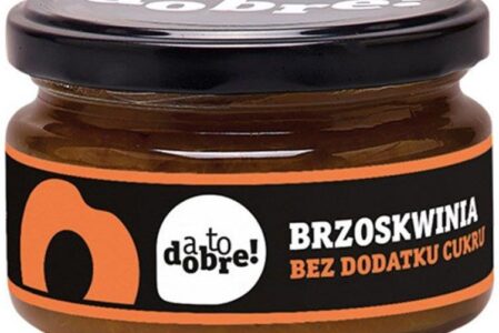 Konfitura Brzoskwinia bez dodatku cukru A To Dobre!, 210g