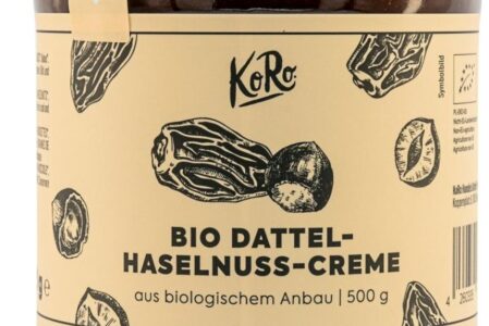 KoRo Bio krem z orzechów laskowych i daktyli