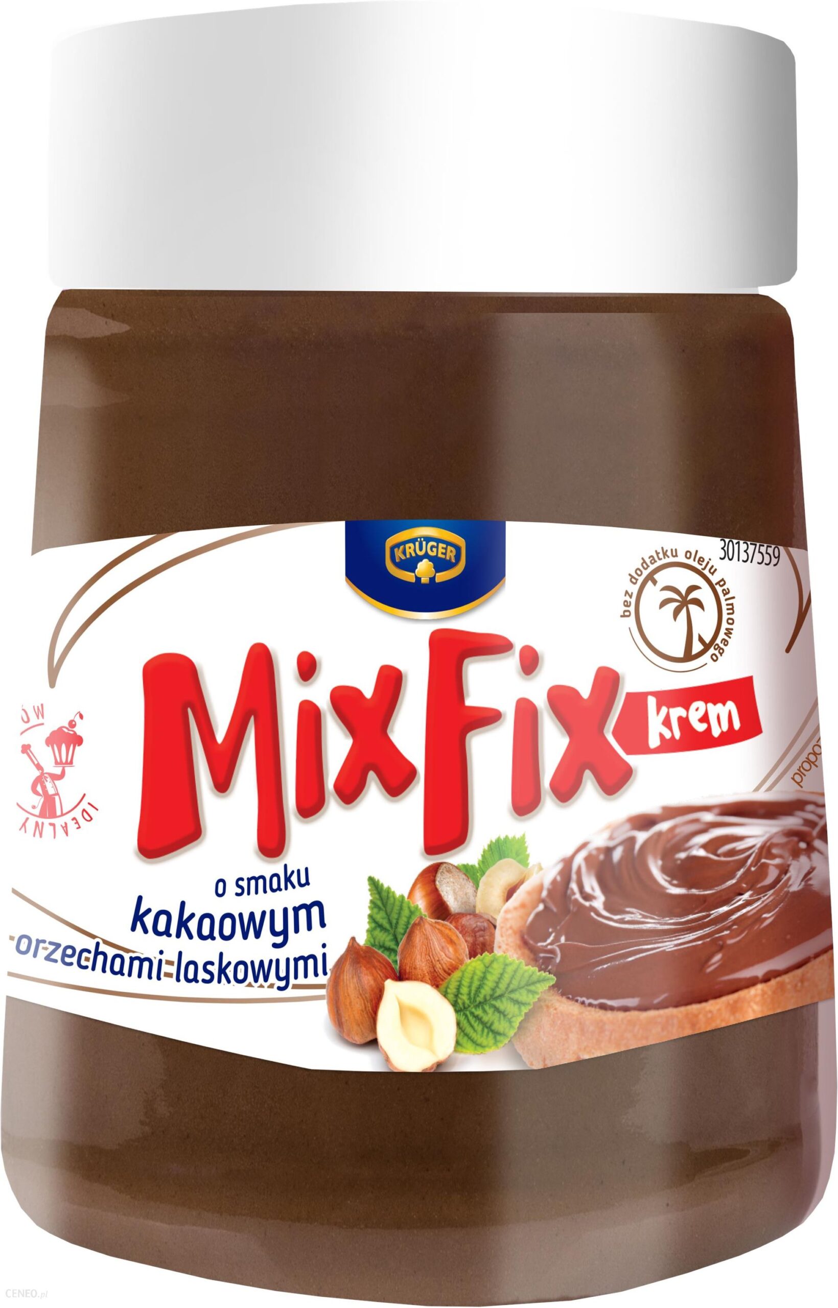 Kruger Mix Fix Krem O Smaku Kakaowym Z Orzechami Laskowymi 380G