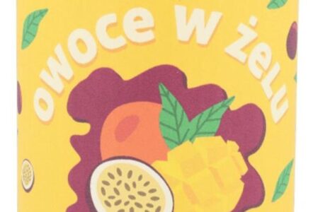 Krukam Owoce W Żelu 500g Frużelina Bez Cukru Jelly