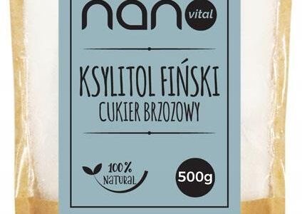 Ksylitol fiński cukier brzozowy Nanovital 500 g